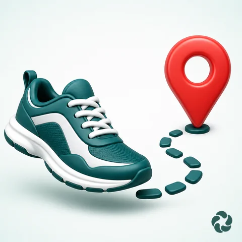 Steps to Distance Calculator