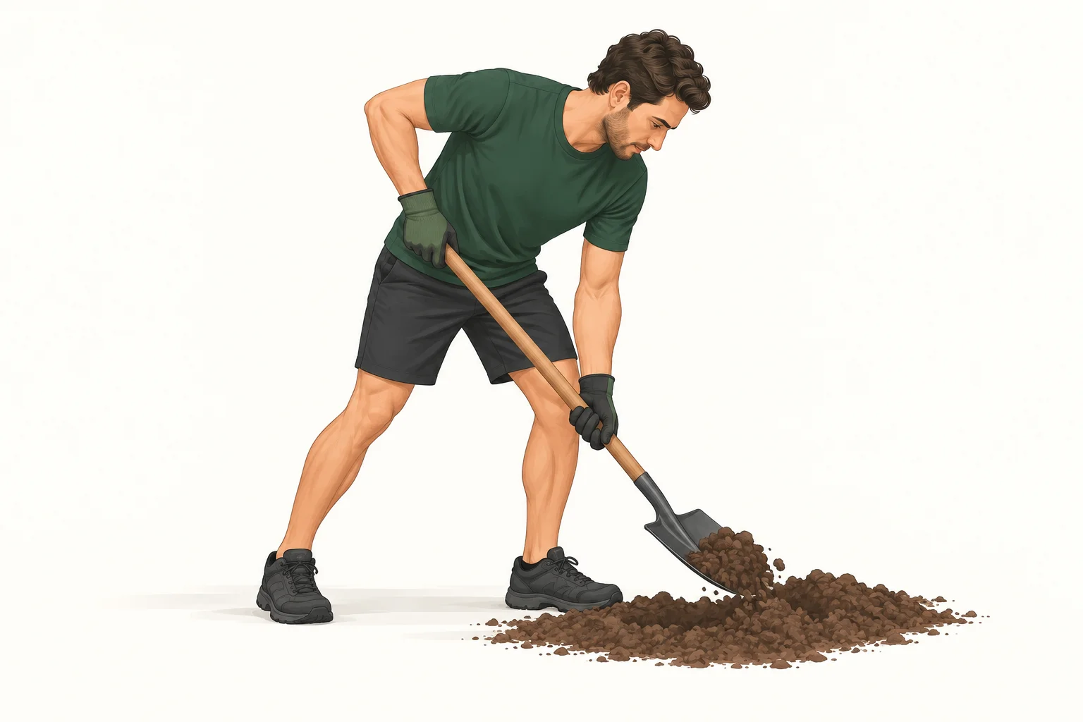 Gartenarbeit
