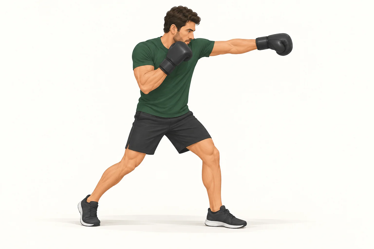 Boxe dans le vide