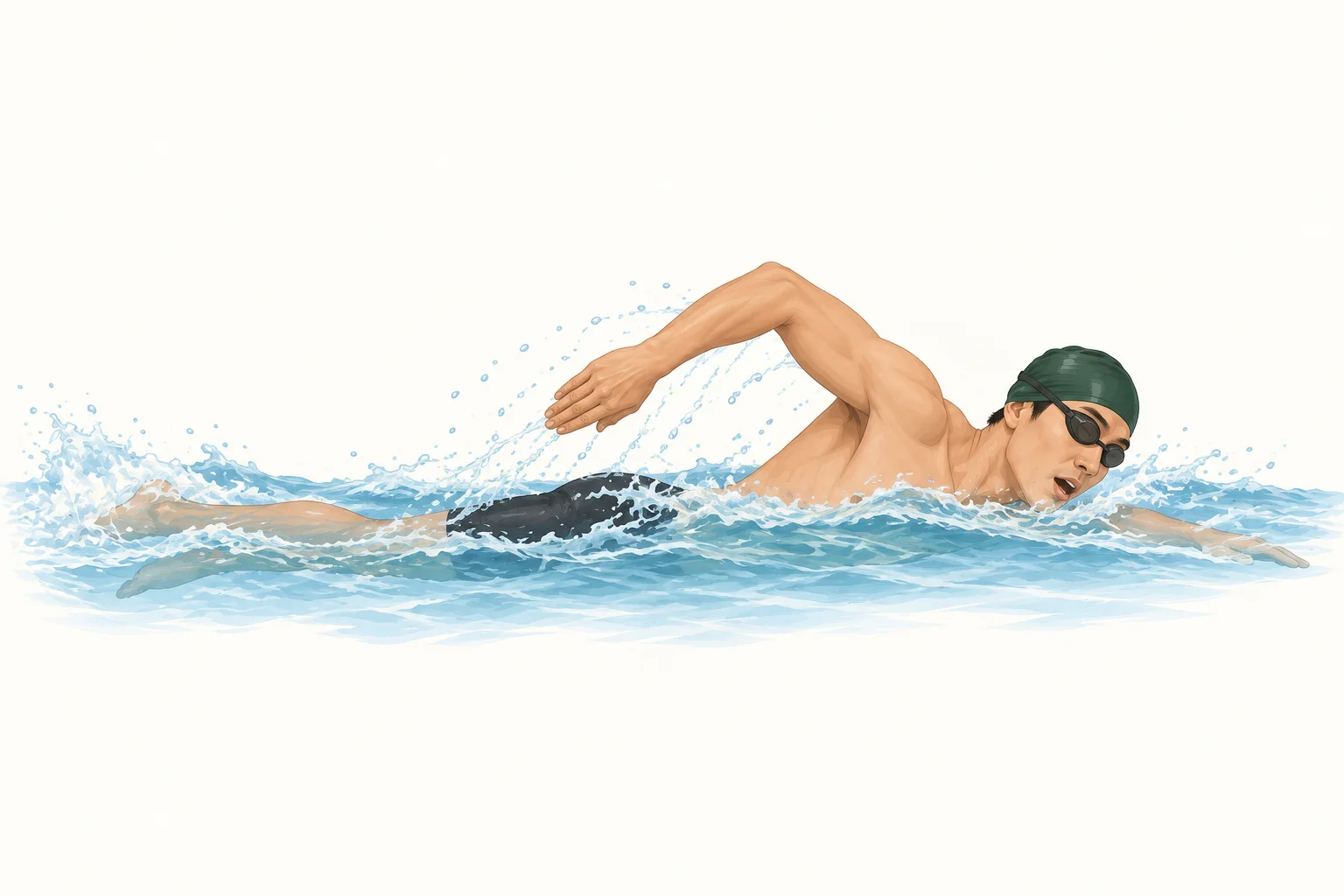 Nuoto in vasca