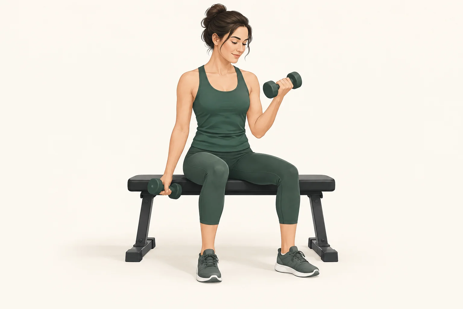 Allenamento con pesi leggero