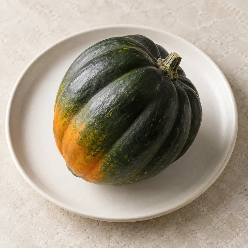 Illustration of squash acorn raw