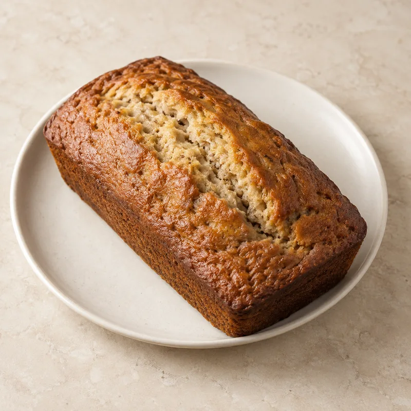 Illustration of bread banana prepared from recipe made with margarine
