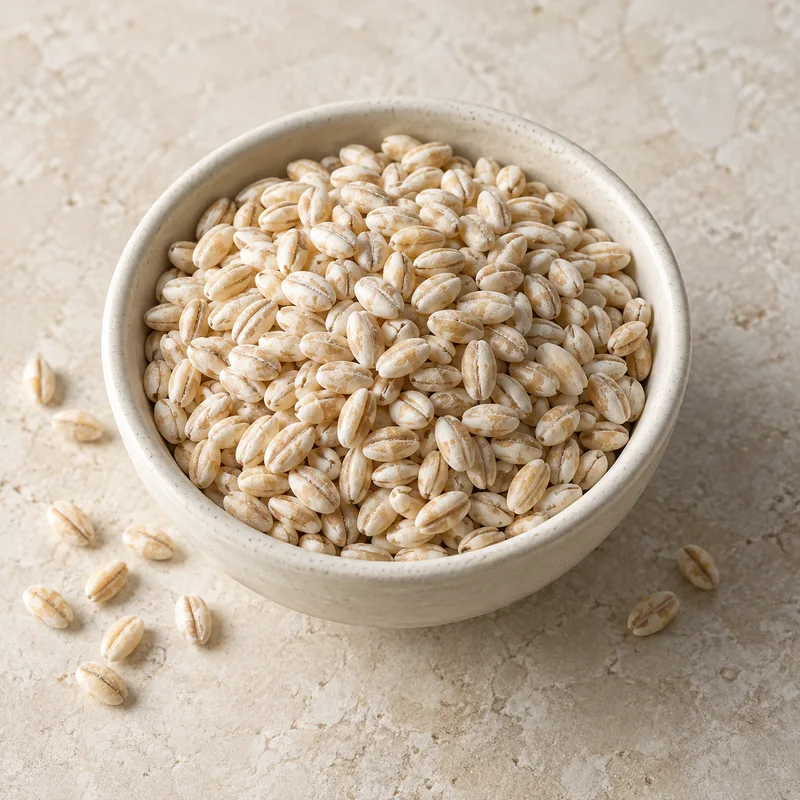 Illustration of grains barley dry