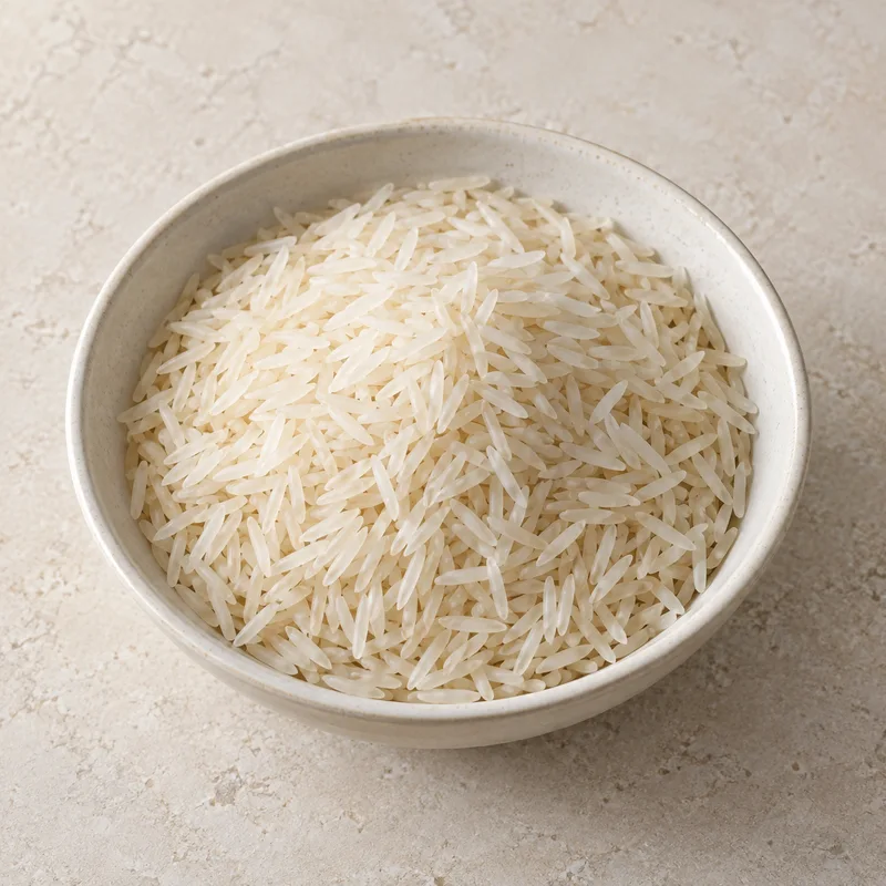 Illustration of rice basmati raw