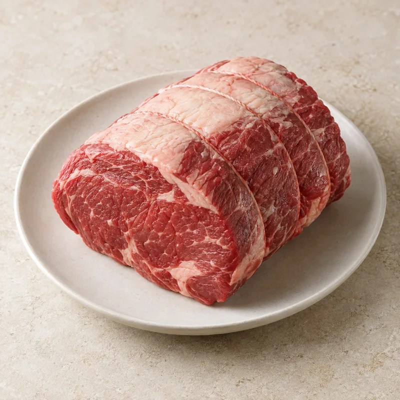 Illustration of beef roast raw