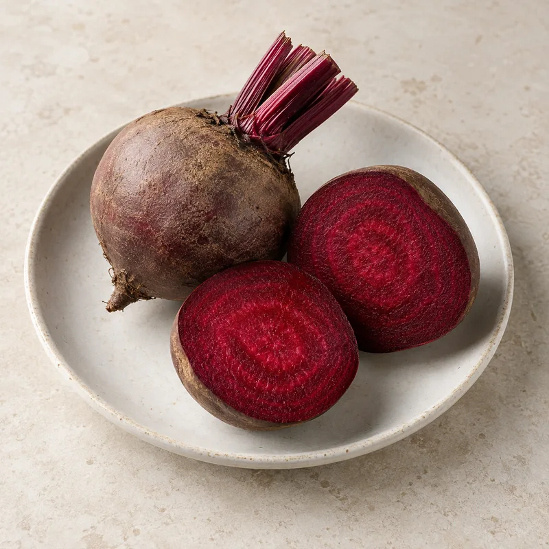 Illustration of beets raw