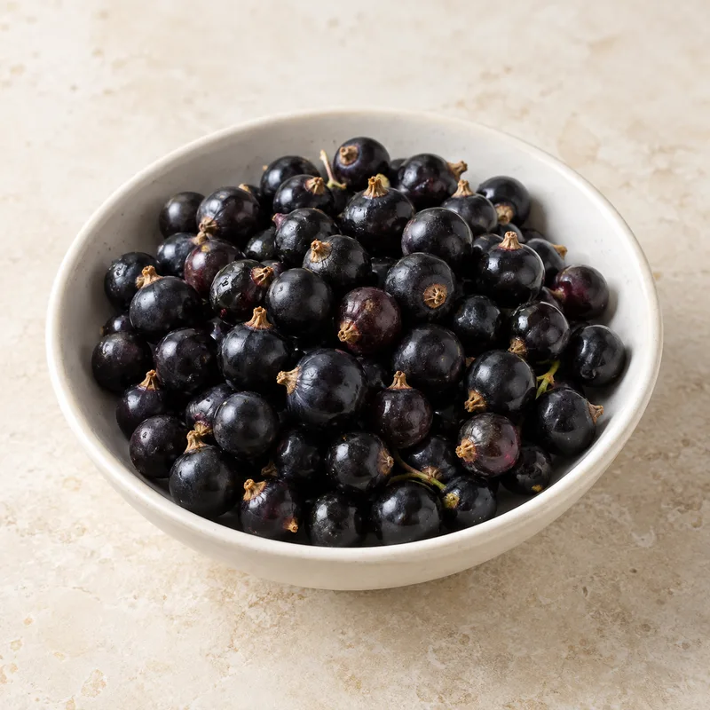 Illustration of currant european black raw