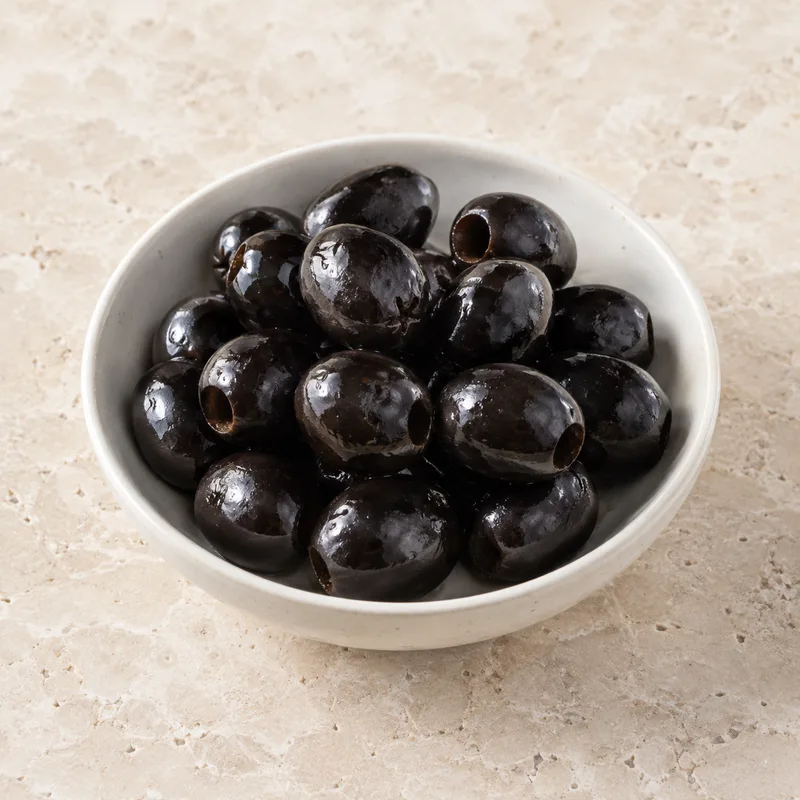 Illustration of olives black average food