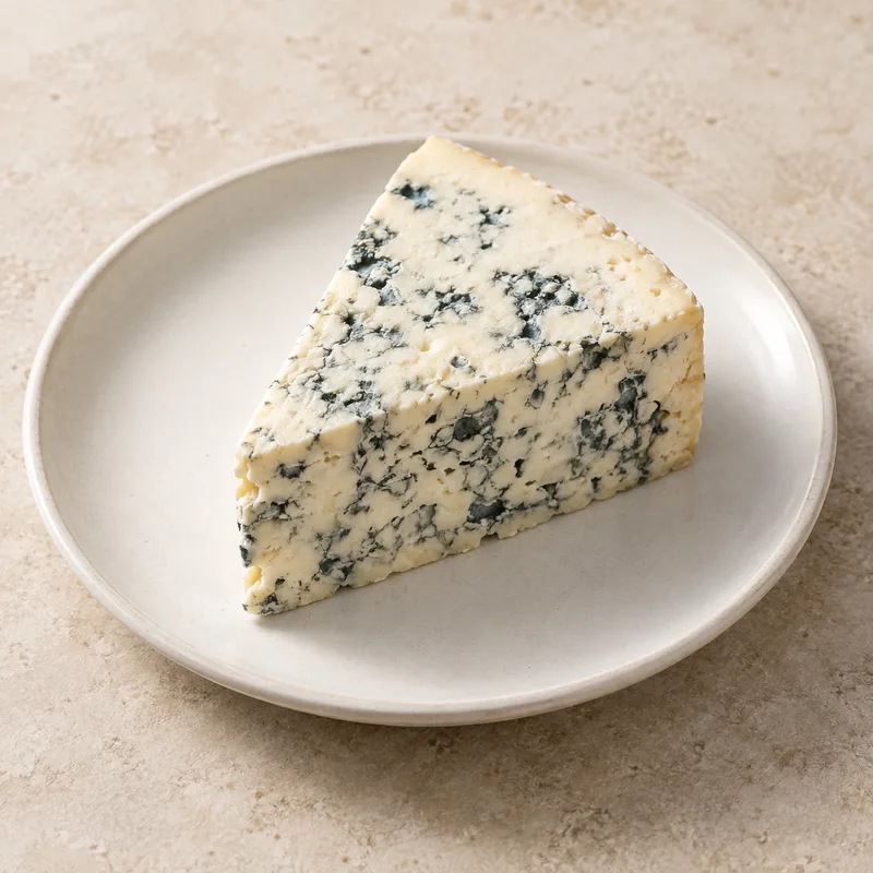 Illustration of cheese blue