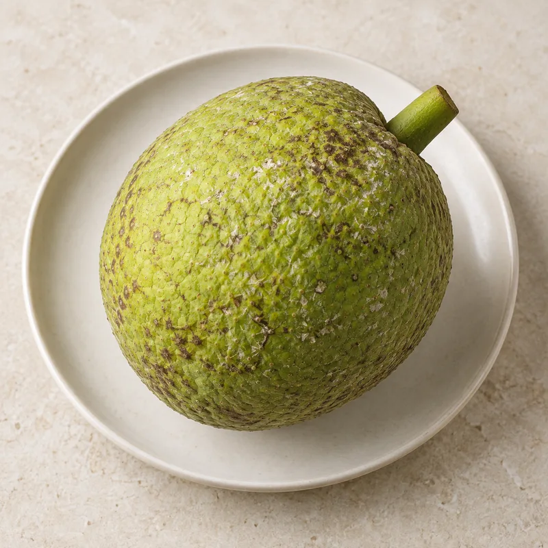 Illustration of breadfruit raw