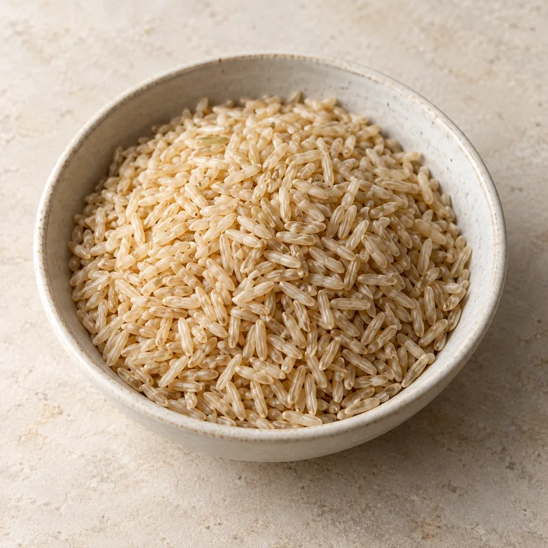 Illustration of rice brown basmati raw