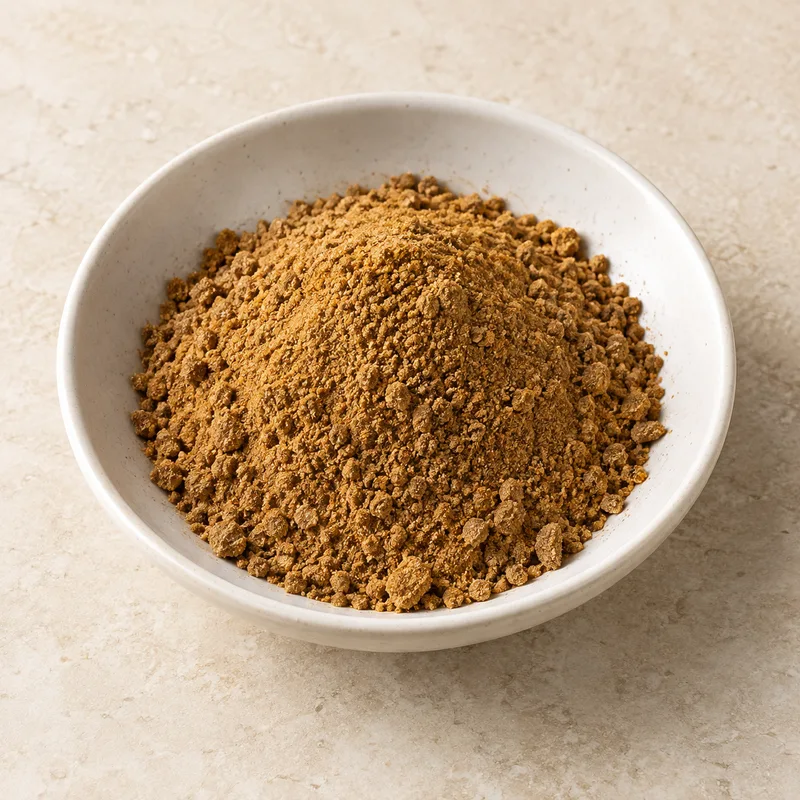 Illustration of gravy brown dry