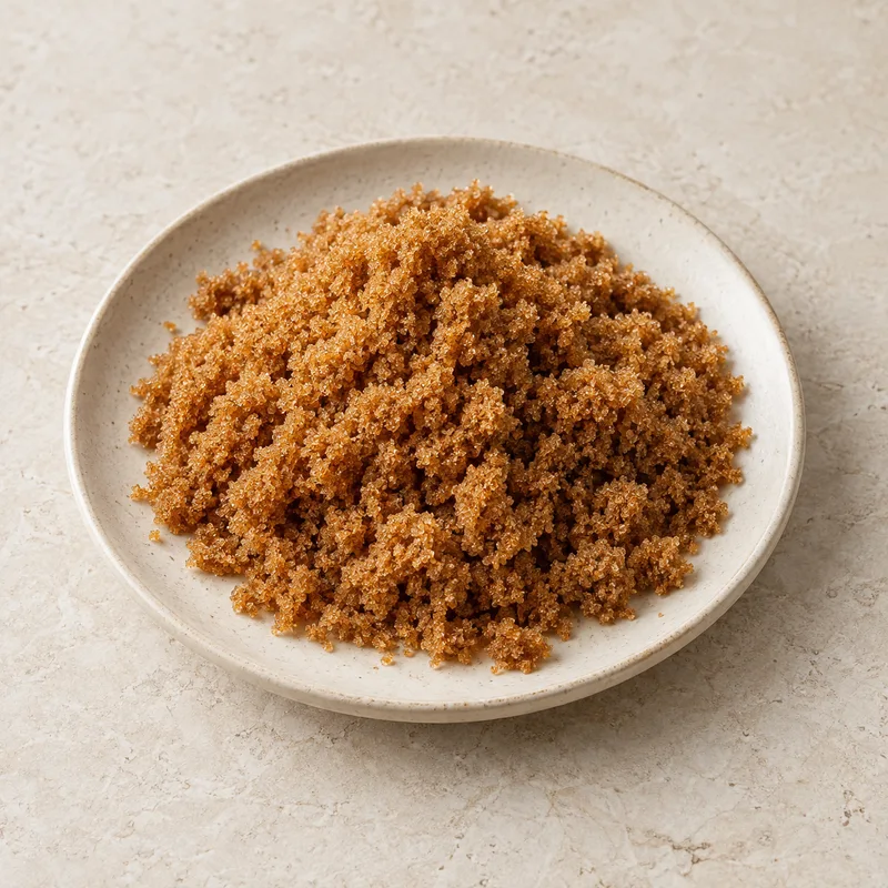 Illustration of sweets sugars brown