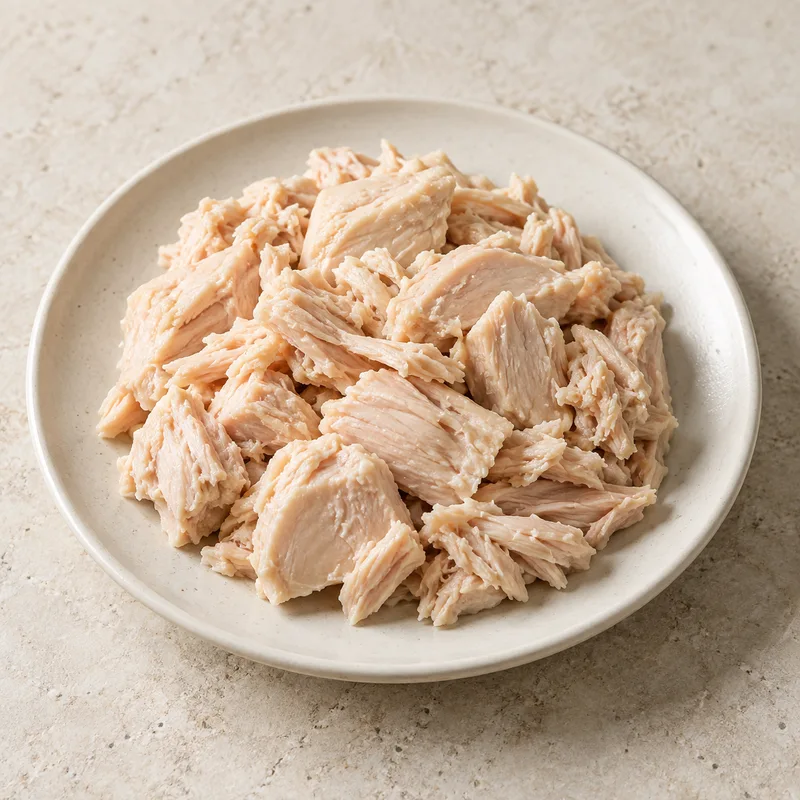 Illustration of chicken canned no broth