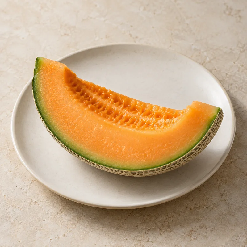 Illustration of melon cantaloupe raw