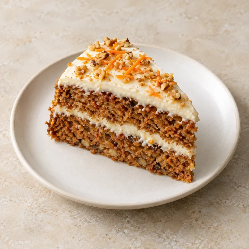 Illustration of carrot cake
