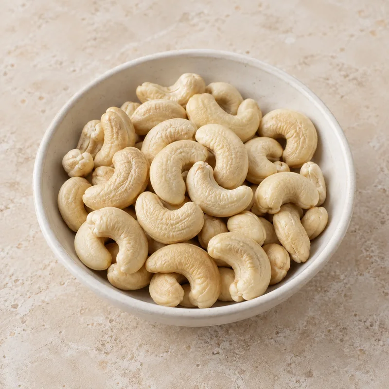 Illustration of nuts cashew nuts raw