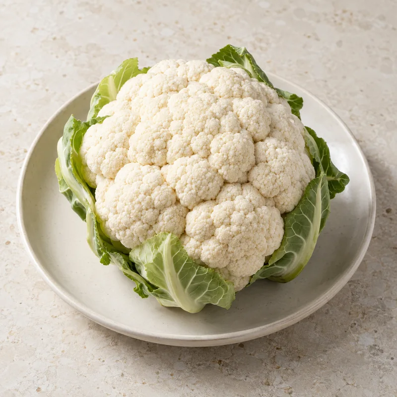 Illustration of cauliflower raw