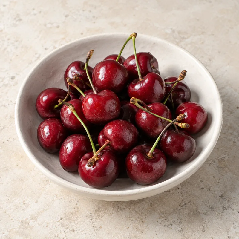 Illustration of cherries raw