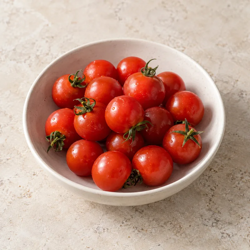 Illustration of tomatoes cherry raw