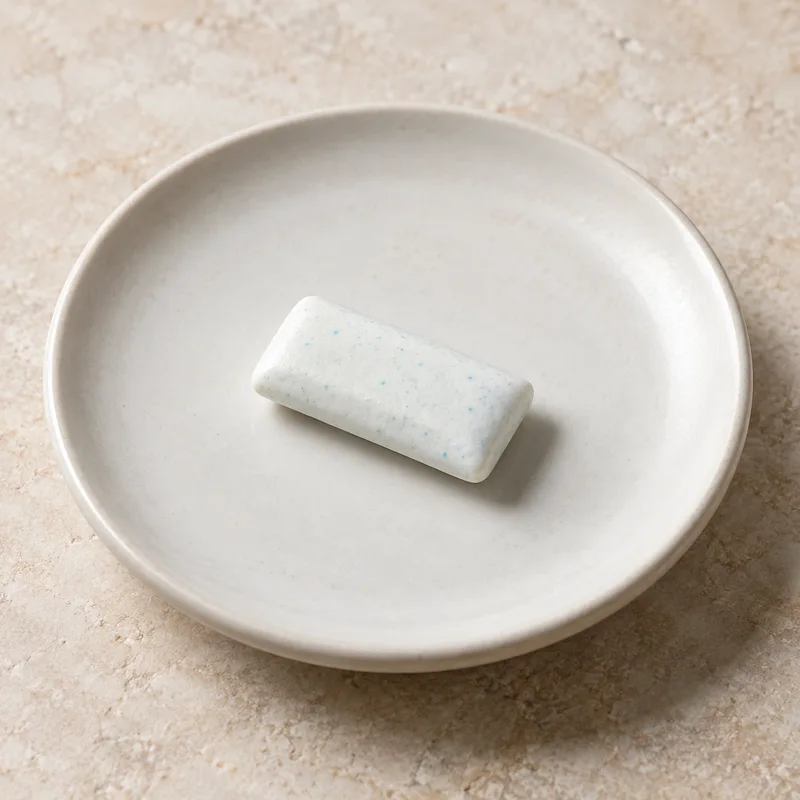 Illustration of chewing gum