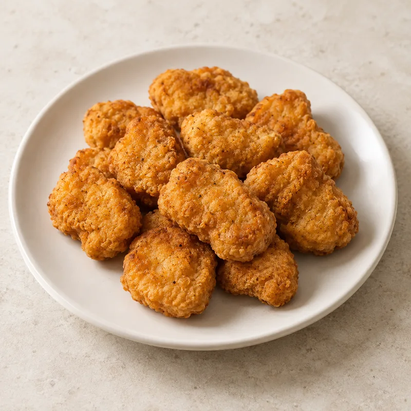 Illustration of wendy s chicken nuggets
