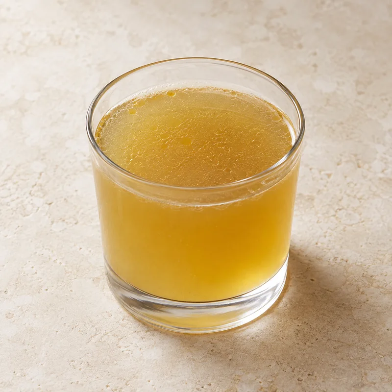 Illustration of chicken stock