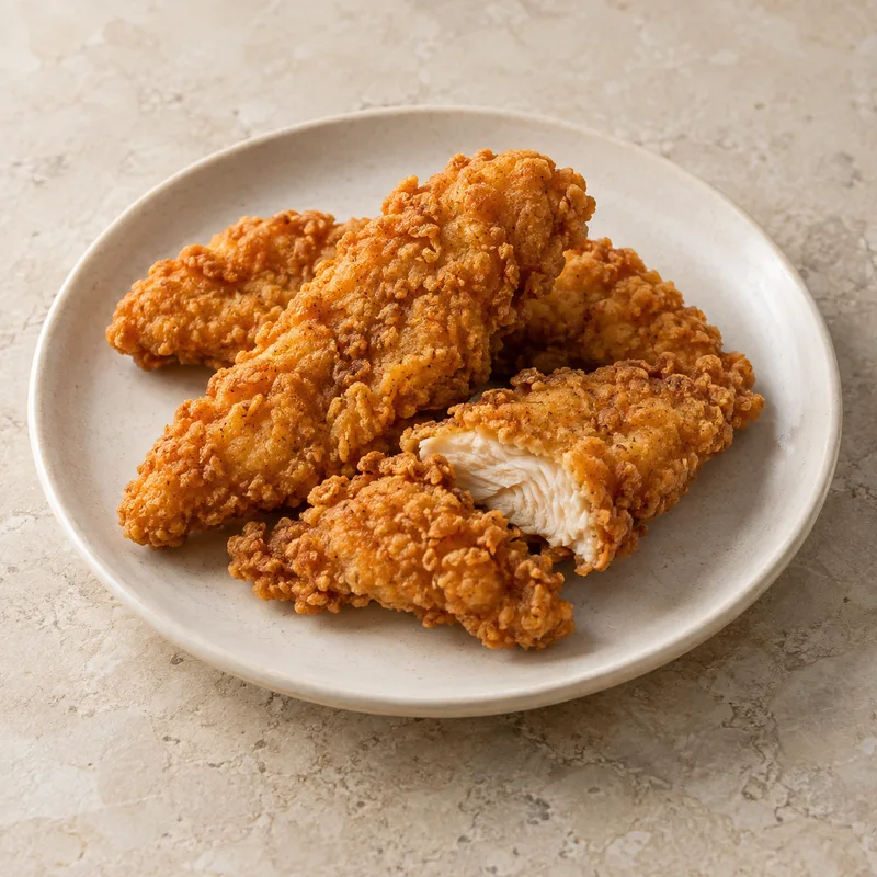 Illustration of burger king chicken strips