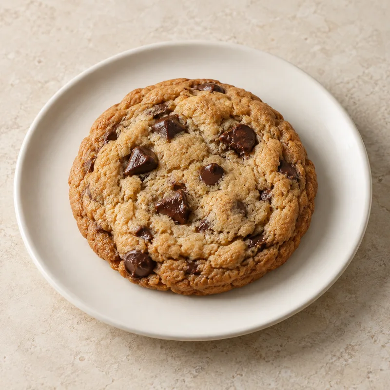 Illustration of chocolate chip cookie