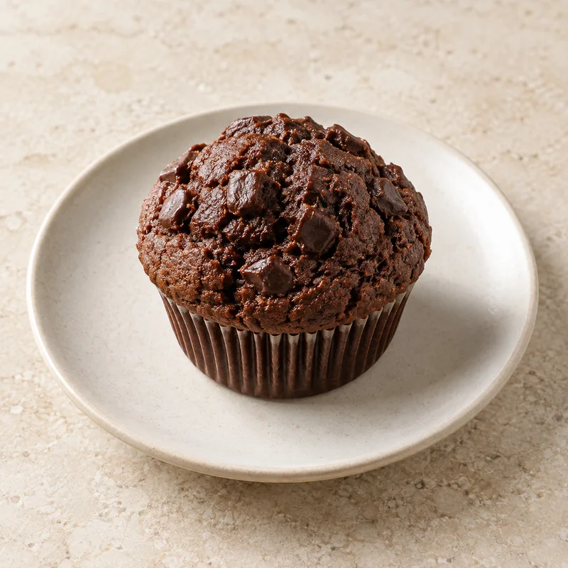 Illustration of muffin chocolate