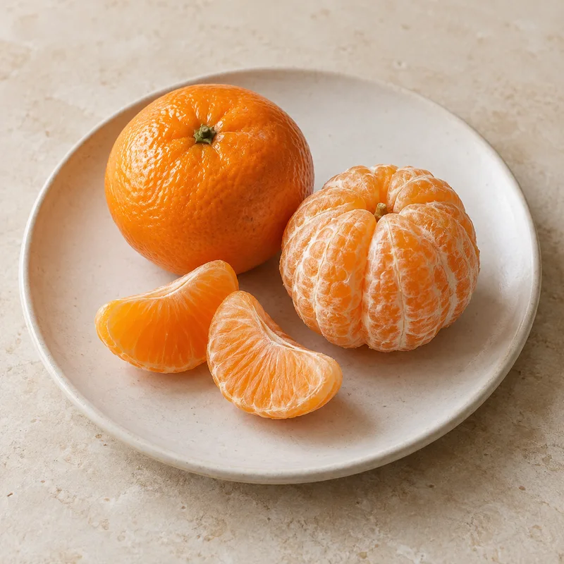 Illustration of clementines