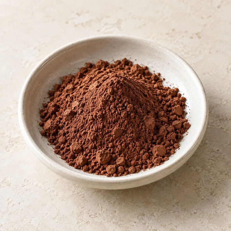 Illustration of cocoa powder