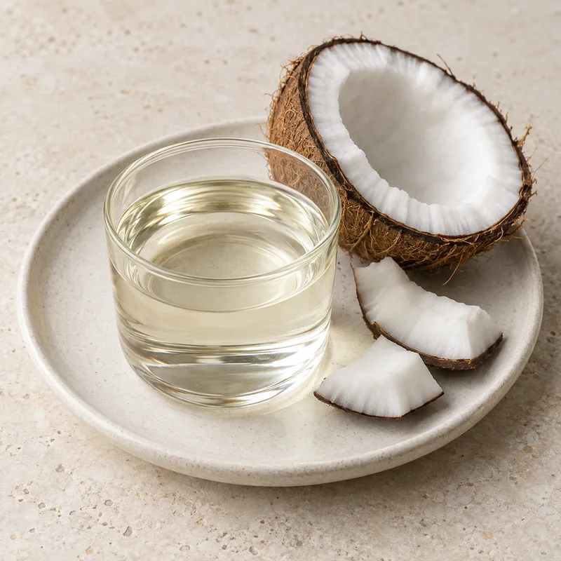 Illustration of oil coconut