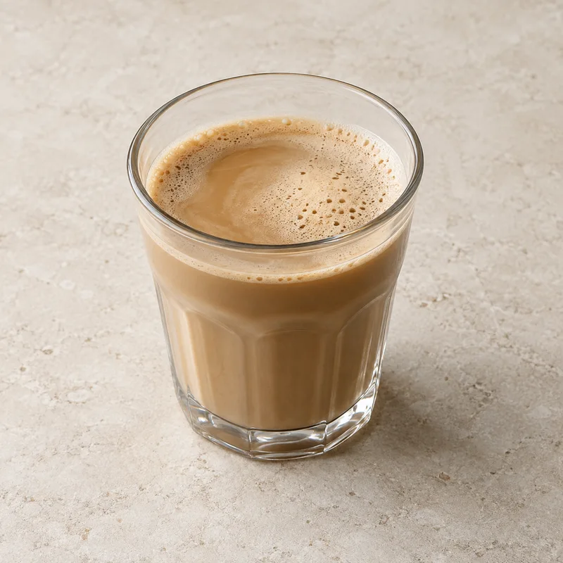 Illustration of beverage coffee with milk