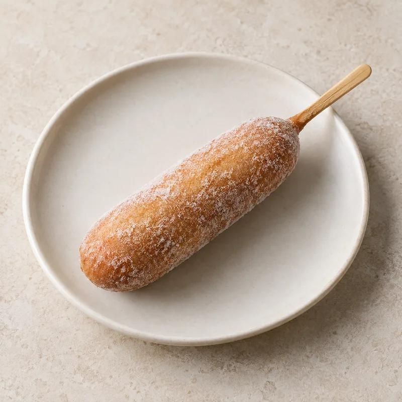 Illustration of corn dogs frozen prepared