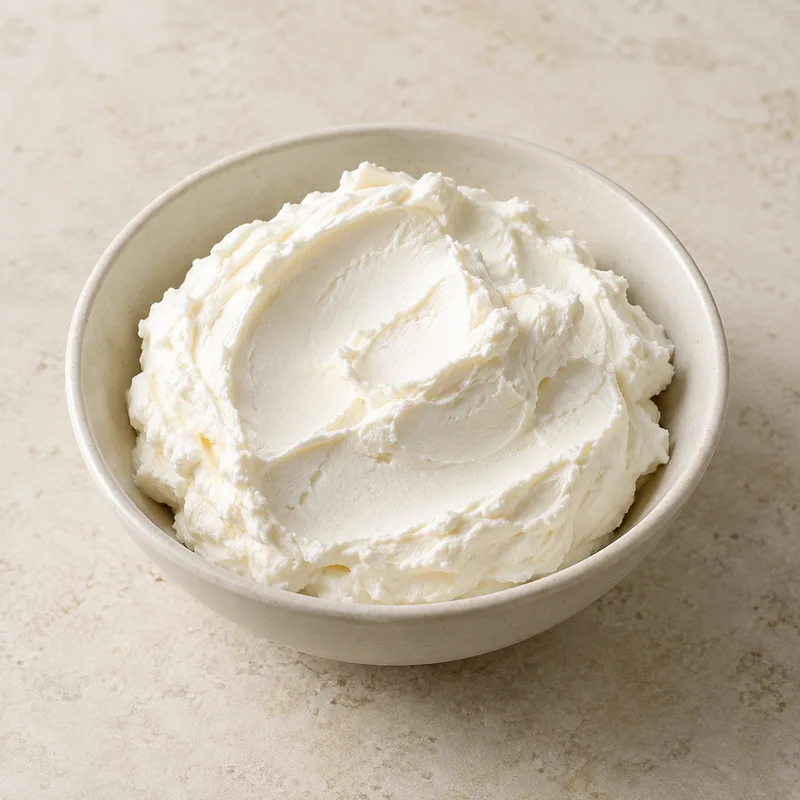 Illustration of cheese cream