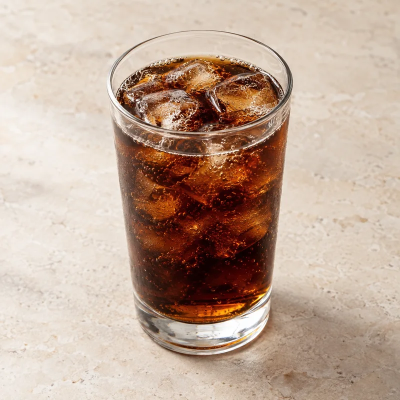 Illustration of cola diet