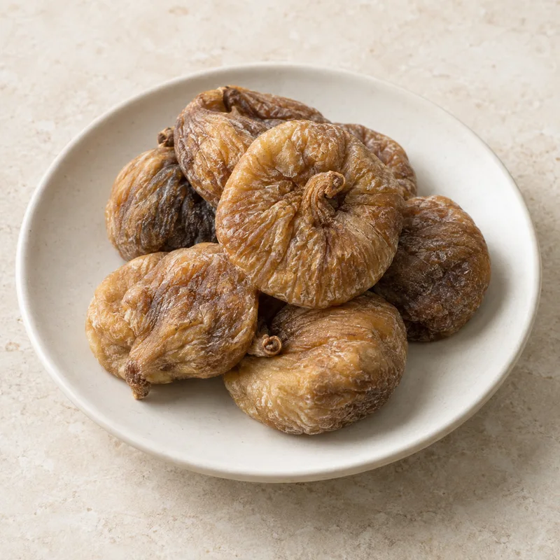 Illustration of figs dried uncooked