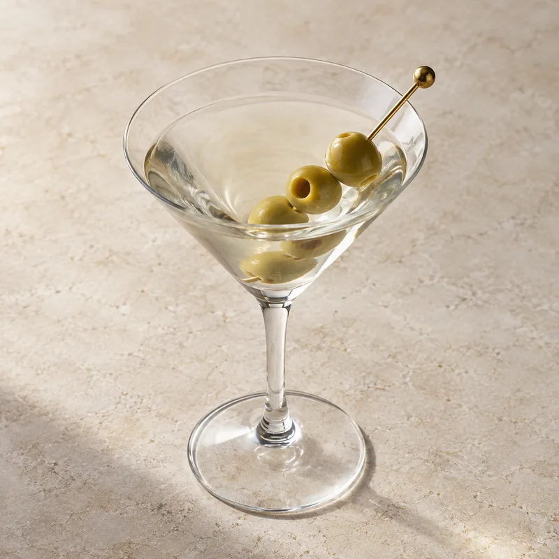 Illustration of dry martini