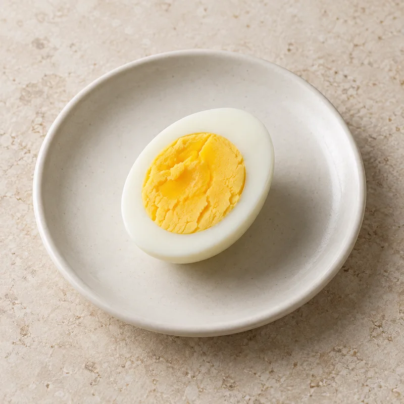Illustration of egg boiled