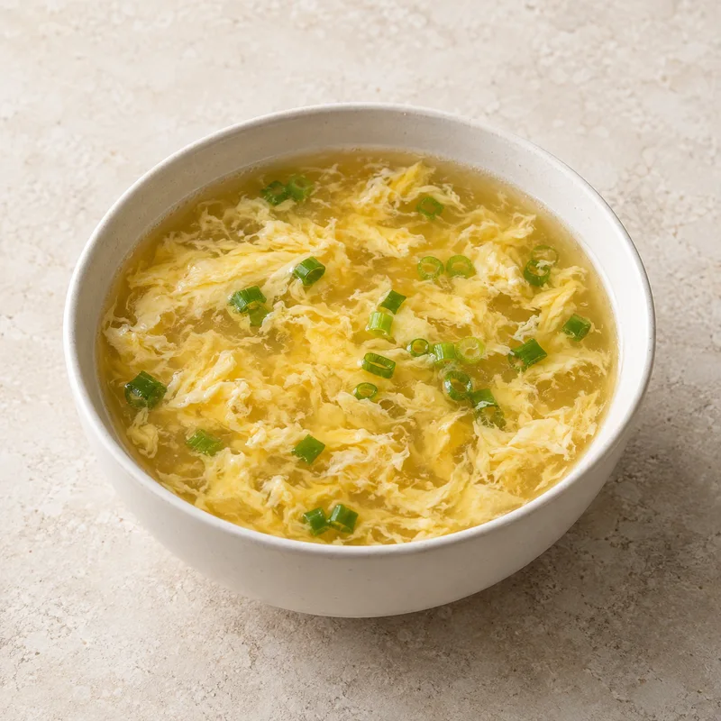 Illustration of soup egg drop chinese restaurant