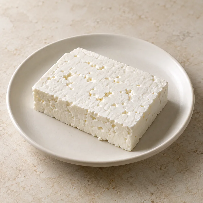 Illustration of cheese feta