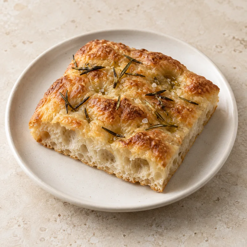 Illustration of focaccia
