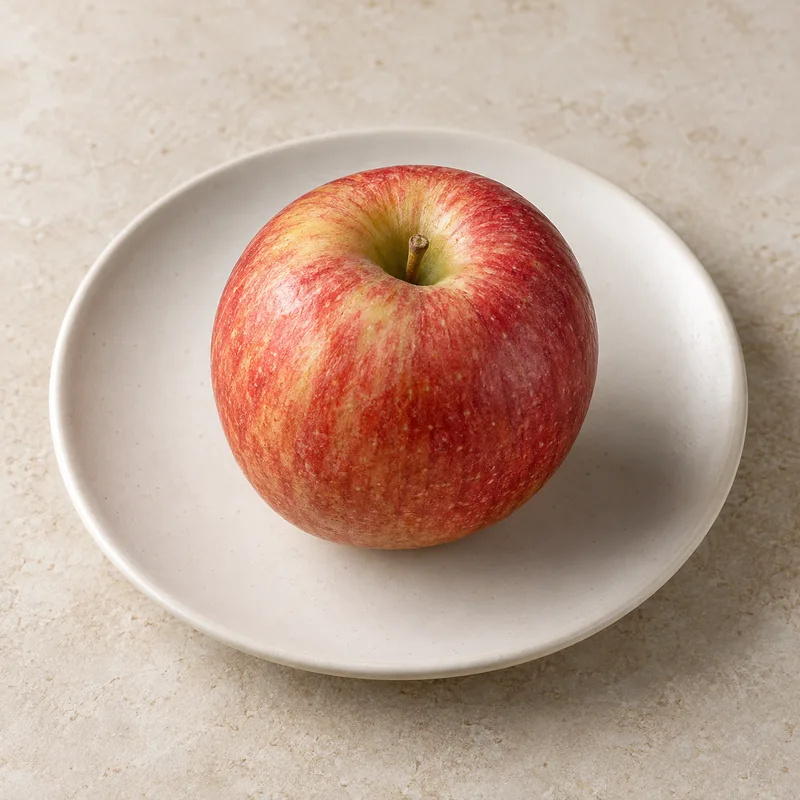 Illustration of apples raw fuji with skin includes foods for usda s food distribution program