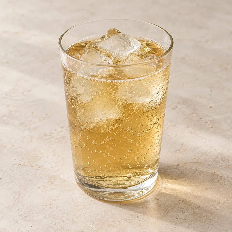 Illustration of beverages carbonated ginger ale