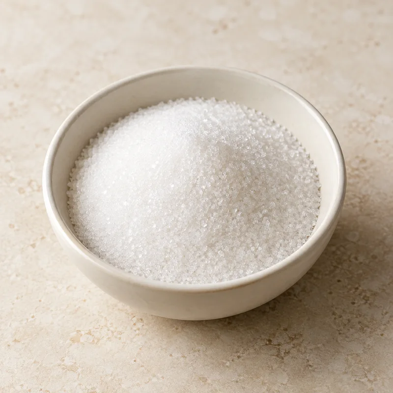 Illustration of sugar granulated