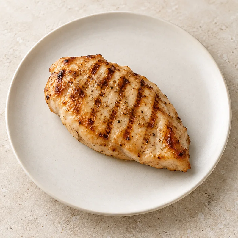 Illustration of chicken grilled