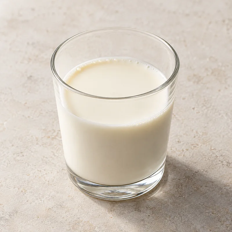 Illustration of cream fluid half and half