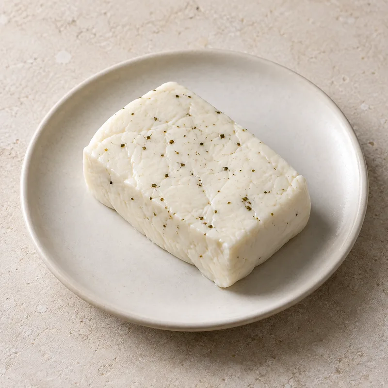 Illustration of cheese halloumi